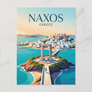 Naxos Griechenland Postkarte