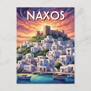 Naxos Griechische Inseln Reise Postkarte