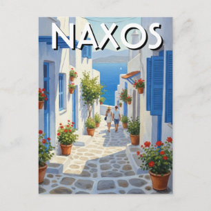 Naxos Griechische Inseln Reise Postkarte