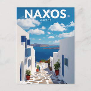 Naxos Portara Apollotempel Postkarte