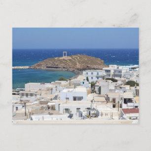 Naxos Town Postkarte