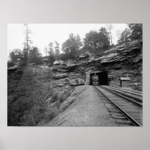 Nay-Aug-Tunnel Scranton PA. Plakat