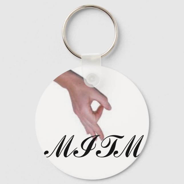 "Nay-Okay"-Schlüsselanhänger Schlüsselanhänger (Vorderseite)