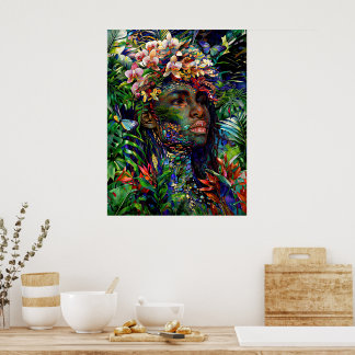 “Nayari” - Jungle Mirage - Women In Amazonia Poster