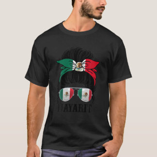 Nayarit Mexico Pride Mexican Flag Staat T Shirt