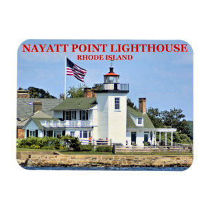 Nayatt Point Lighthouse, Rhode Island Magnet