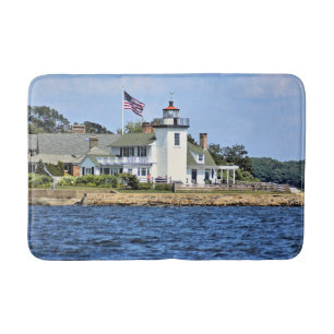 Nayatt Punkt-Leuchtturm, Rhode Island Bad-Matte Badematte