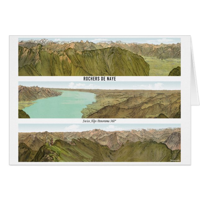 NAYE-FELSEN Swiss Alps Panorama 360° (Vorderseite (Horizontal))