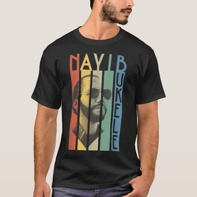 Nayib Bukele Presidente De El Salvador T - Shirt (Vorderseite)