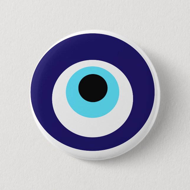 Nazar-Amulett (Nazar boncuğu) Button (Vorderseite)
