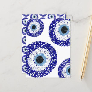 Nazar-Auge Postkarte