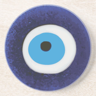 Nazar Evil Eye Protection Symbol Getränkeuntersetzer