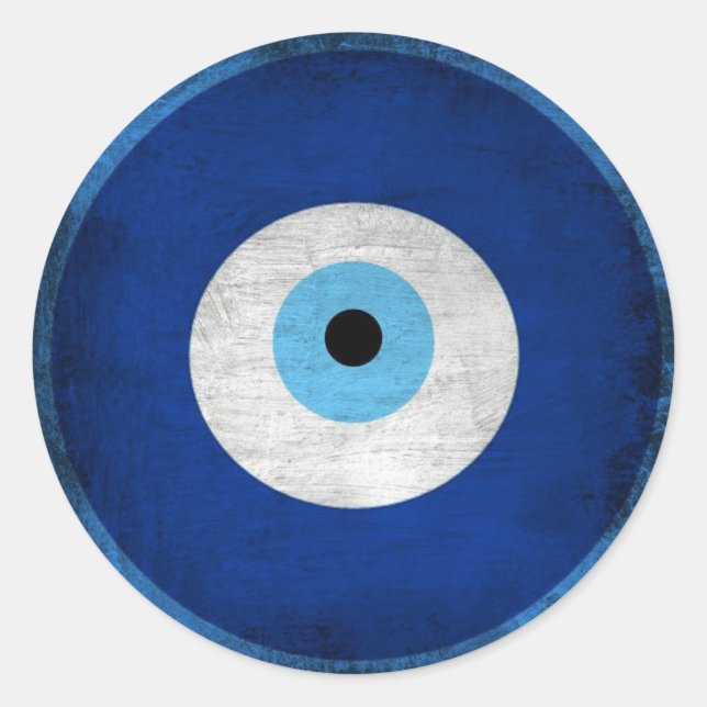 Nazar Runder Aufkleber (Vorderseite)