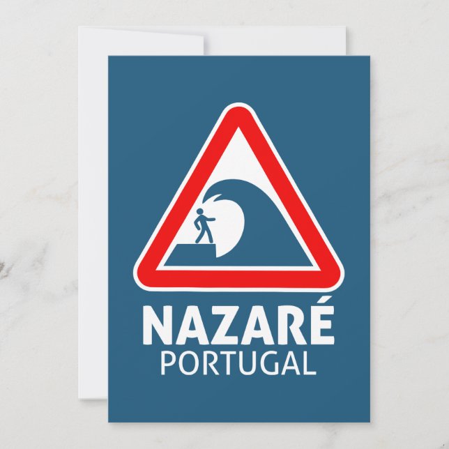 Nazare Feiertagskarte (Vorderseite)