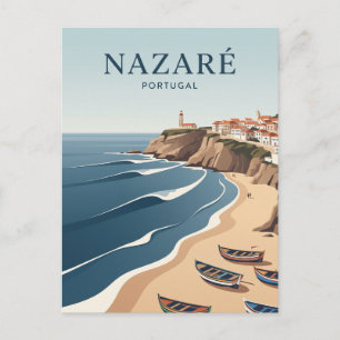 Nazaré, Portugal Postkarte