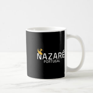 Nazaré Portugal - Surf-Urlaub  Kaffeetasse