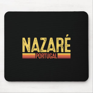 Nazare Portugal Surfen Geschenk Mousepad