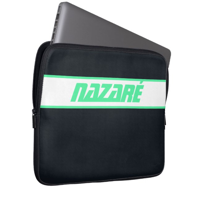 Nazaré – Portugal Surfin Surf Laptopschutzhülle (Vorne Rechts)