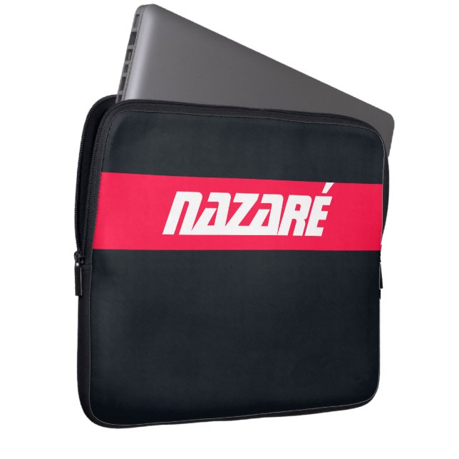 Nazaré - Portugal Surfin Surf Laptopschutzhülle (Vorne Rechts)