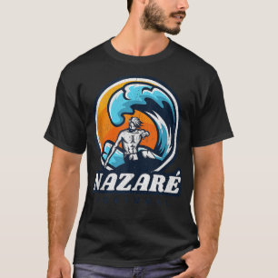 Nazare Portugal Surfwettbewerb Vintag Surf S T-Shirt