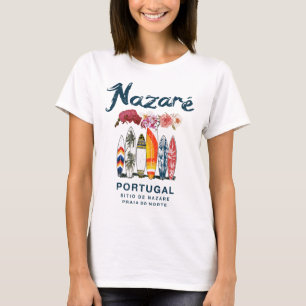 Nazare Portugal Vintage Surfen _4 T-Shirt
