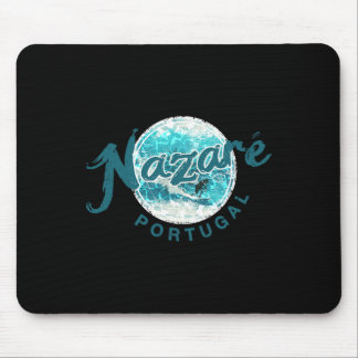 Nazare Portugal Vintage Surfing _3 Mousepad