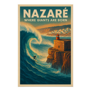 Nazaré – Wo Riesen Geboren Werden Poster