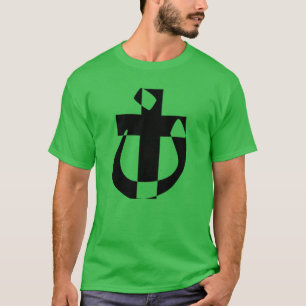 Nazarene Symbol Solidarität Christliches Kreuz T-Shirt