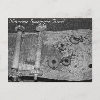 Nazarene Synagouge, Israel Postkarte