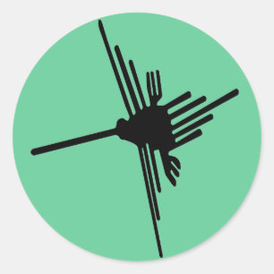 Nazca Hummingbird Aufkleber