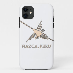 Nazca Hummingbird Geoglyph Newsprint Case-Mate iPhone Hülle