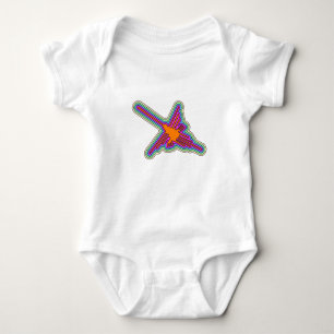 Nazca Hummingbird Peru Zeichnend Baby Strampler