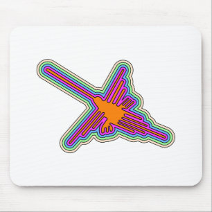 Nazca Hummingbird Peru Zeichnend Mousepad