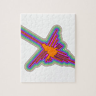Nazca Hummingbird Peru Zeichnend Puzzle