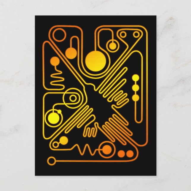 Nazca Hummingbird Postkarte (Vorderseite)