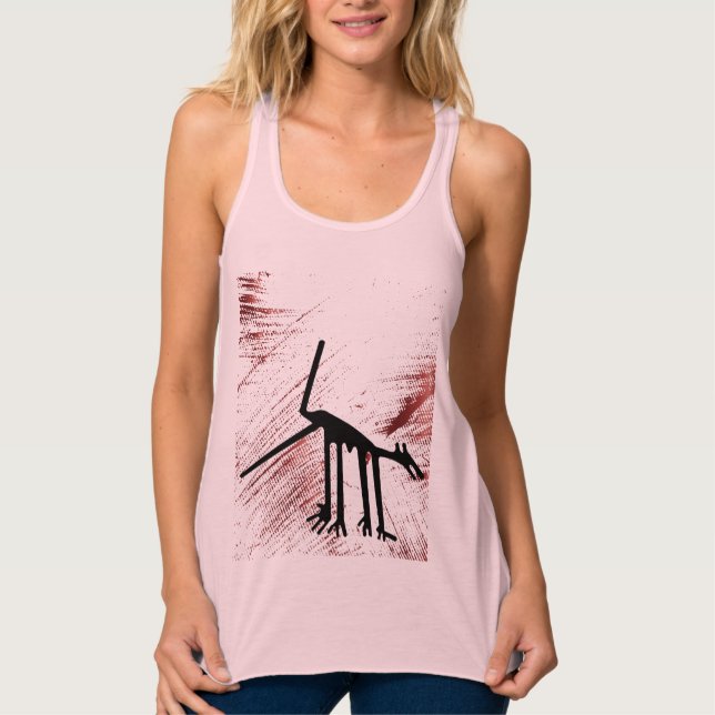 Nazca Lines Geoglyphs - Antike Tiere Tank Top (Vorderseite)