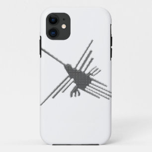 Nazca Lines Hummingbird Newsprint Case-Mate iPhone Hülle