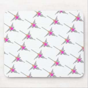 Nazca Lines Hummingbirds - geteerte Version Mousepad
