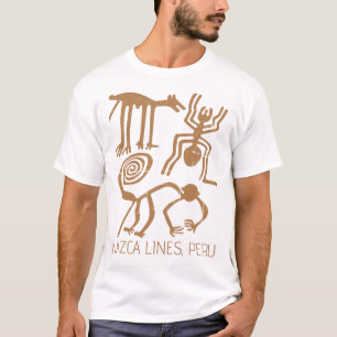 Nazca-Linien, Peru Außerirdische T-Shirt