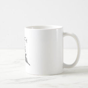 Nazca Peru Hummingbird mit geschwungenem Text Tasse