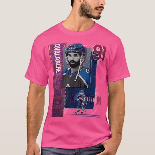 Nazem Kadri Paper Poster Version 2 T-Shirt (Vorderseite)