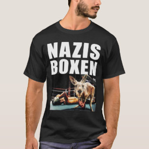 Nazis boxen Demo gegen Recht und Gewalt mit T-Shirt