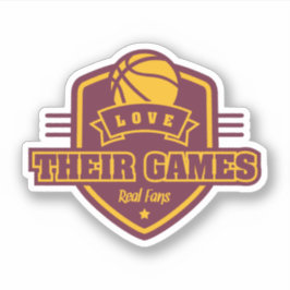 NBA Cleveland Cavaliers Team Color Aufkleber