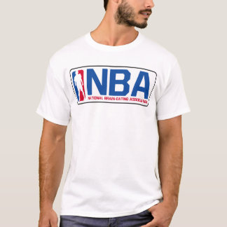 NBA nationale Gehirn-Essen Vereinigung T T-Shirt
