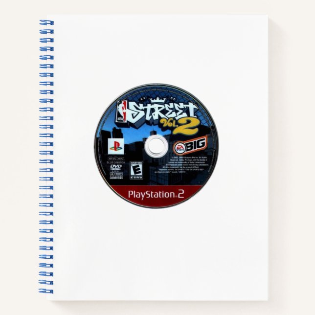 NBA Street Spiral Hardcover Notebook Notizbuch (Vorderseite)