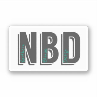 NBD-Logo-Aufkleber Aufkleber
