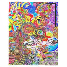 NBK Alice saure Reise-psychedelische Collage
