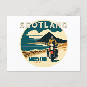 NC500 SCOTLAND FEIERTAGSPOSTKARTE