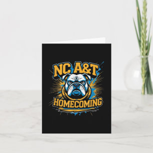 NC A&t Univ Homecoming Graphic Karte