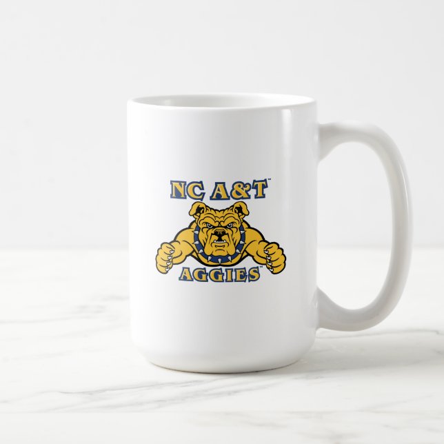 NC A&T Aggies | Aggie Bulldog Kaffeetasse (Rechts)